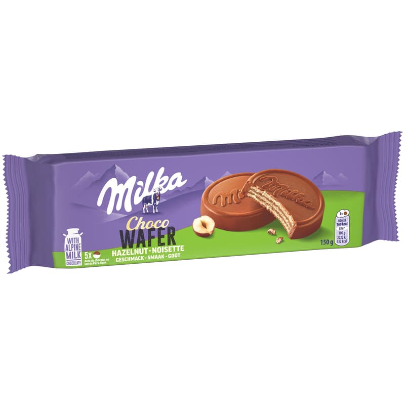 Milka Schokoladen Wafer Haselnuss