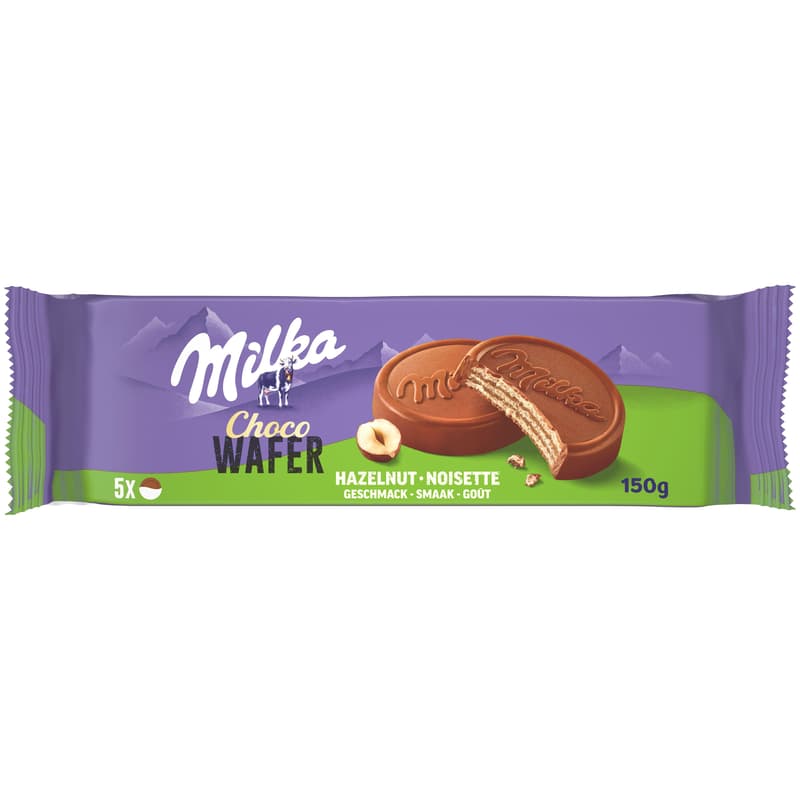 Milka Schokoladen Wafer Haselnuss