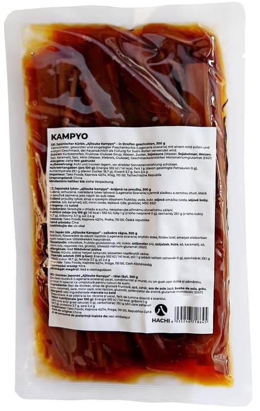 Hachi Kampyo Marinierte Kürbisstreifen