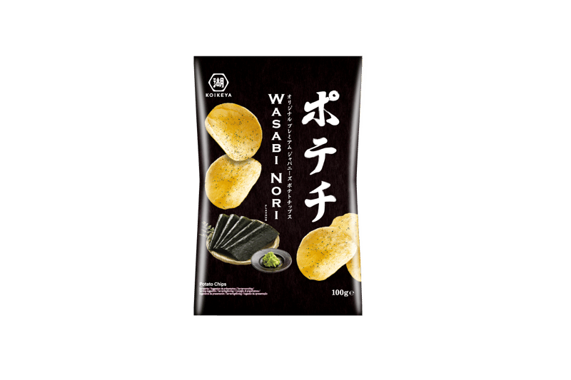 Koikeya Wasabi Nori Kartoffelchips