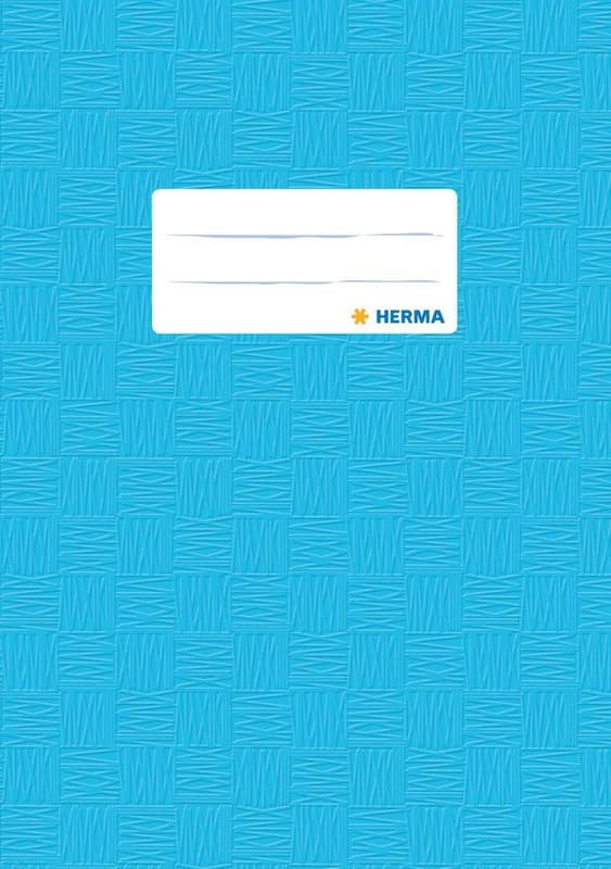 HERMA exercise book cover DIN A5 light blue