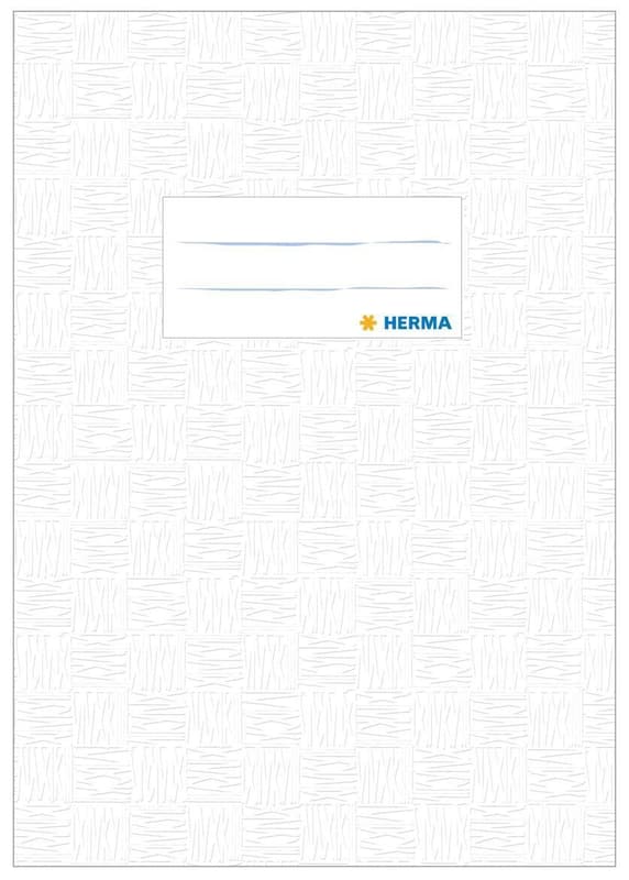 HERMA exercise book cover DIN A5 white