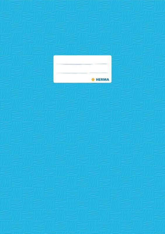 HERMA exercise book cover DIN A4 light blue