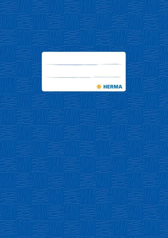 HERMA Heftschoner gedeckt dunkelblau DIN A5