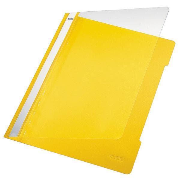 LEITZ PP folder 4191 for 25 pages DIN A4 yellow