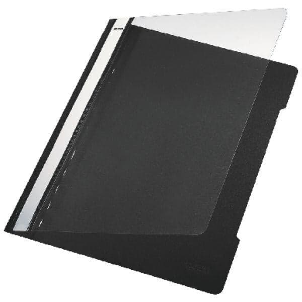 LEITZ Plastikhefter 4191 bis 25 Blatt schwarz DIN A4
