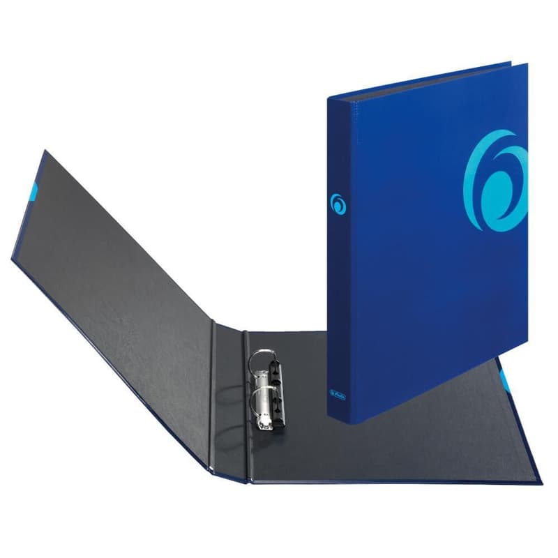 herlitz Ringbuch maX.file 2 Ringe blau DIN A4 Rückenbreite 3cm
