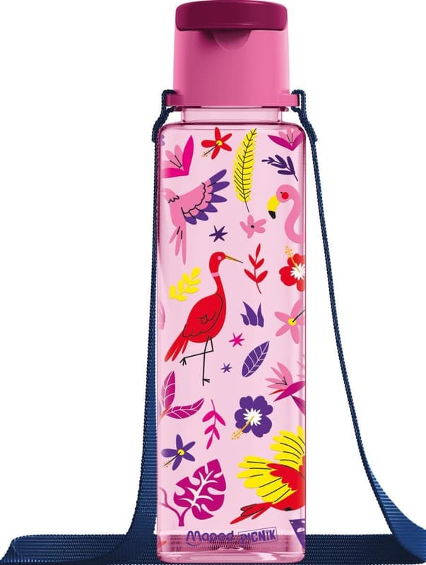 Maped Trinkflasche ACCESS Tropical Birds pink 500ml