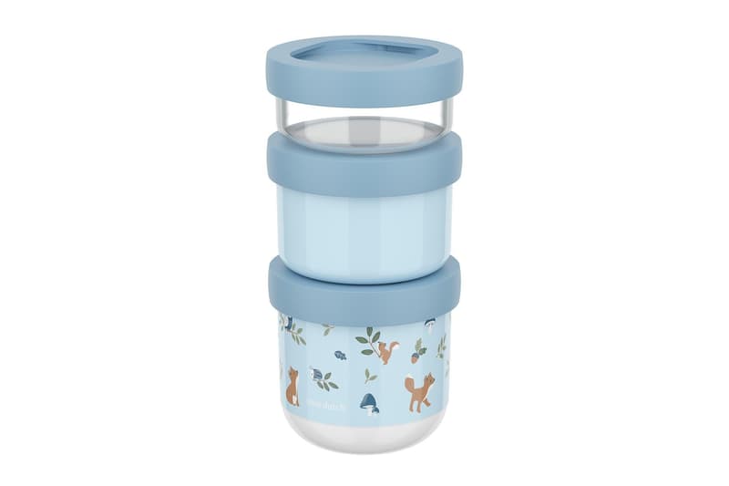 Mepal Snackbox stapelbar mio 3-teilig - forest friends