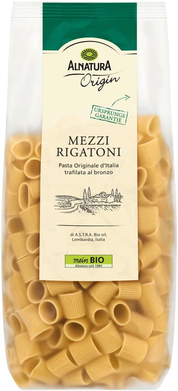 Alnatura Origin Mezzi Rigatoni 500G