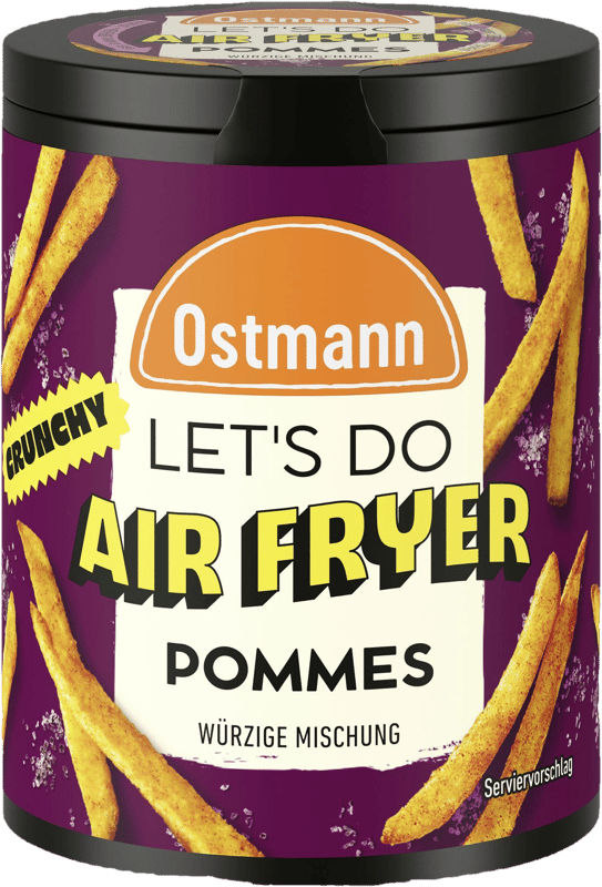 Ostmann Let's Do Airfryer Pommes Cheese