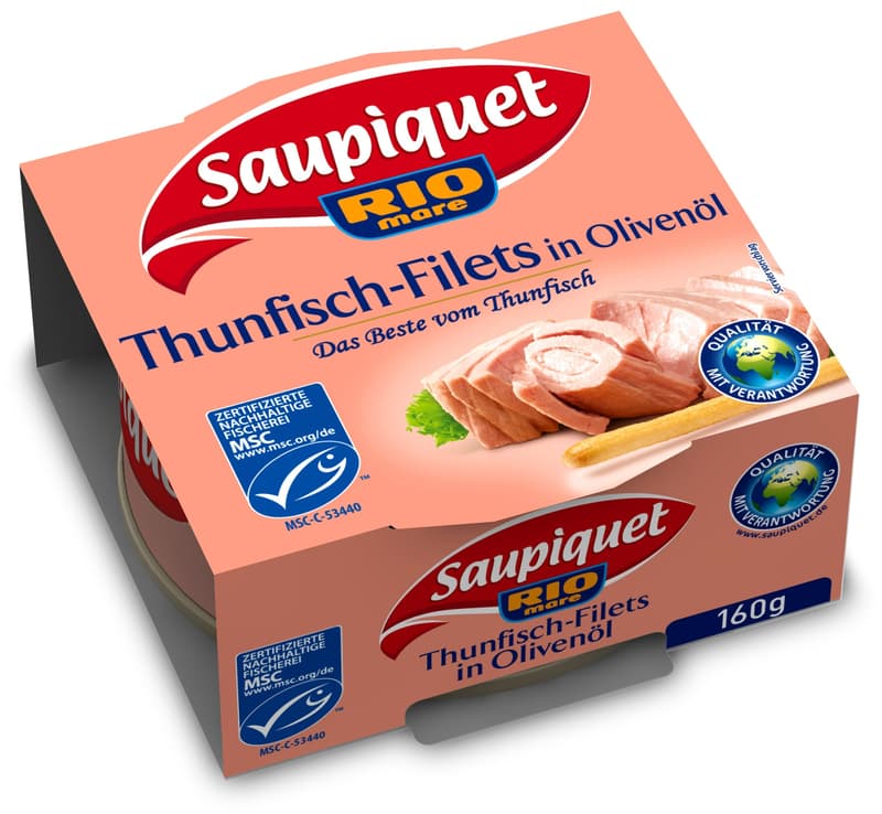 Saupiquet Thunfisch-Filets in Olivenöl MSC