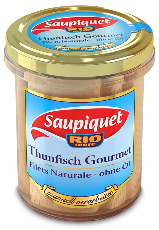 Saupiquet Gourmet Thunfisch-Filets Naturale - ohne Öl