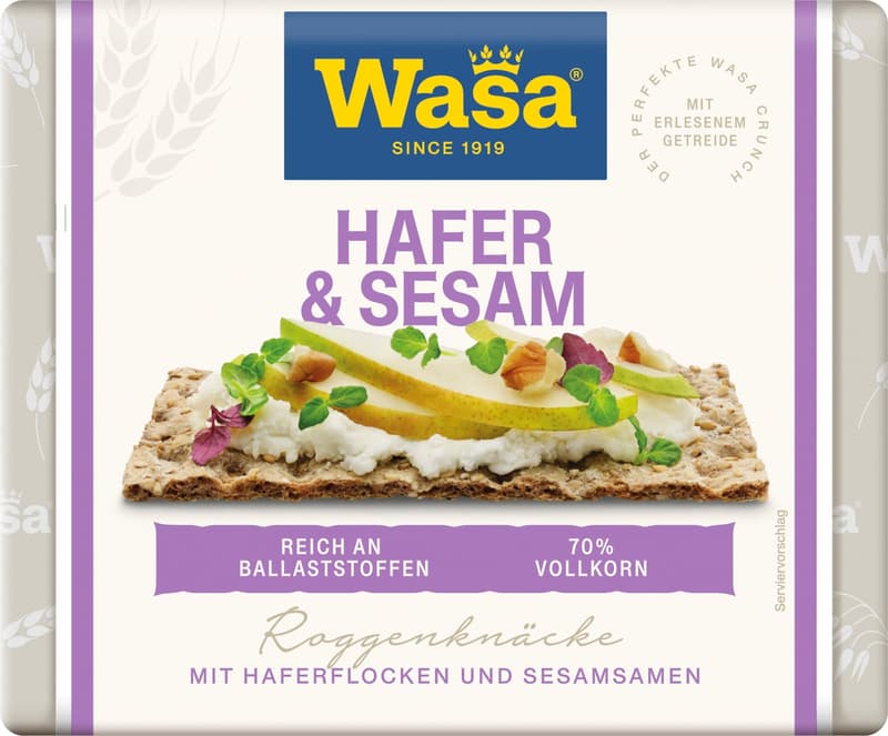 Wasa Knäckebrot Hafer&Sesam