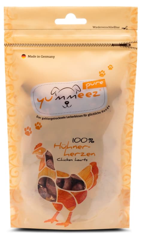 yummeez pure Hühnerherzen