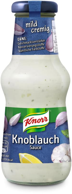Knorr Schlemmersauce Knoblauch