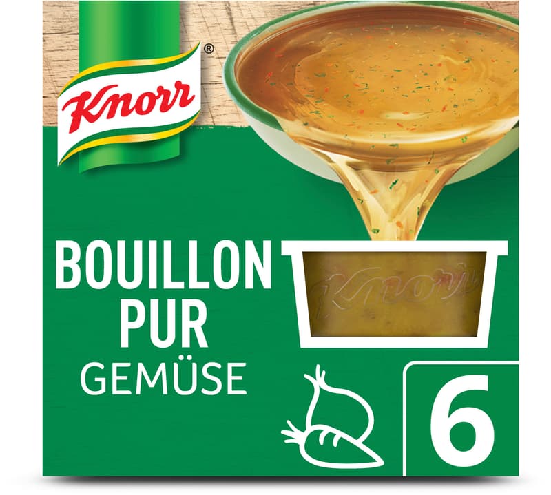 Knorr Bouillon Pur Gemüse