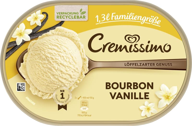 Cremissimo Eis Bourbon Vanille