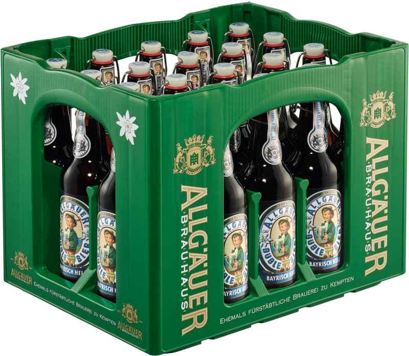Allgäuer Büble Bayrisch Hell 20x0,5 l (MEHRWEG)