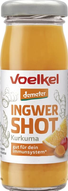 Voelkel DEMETER Shot Ginger & Turmeric