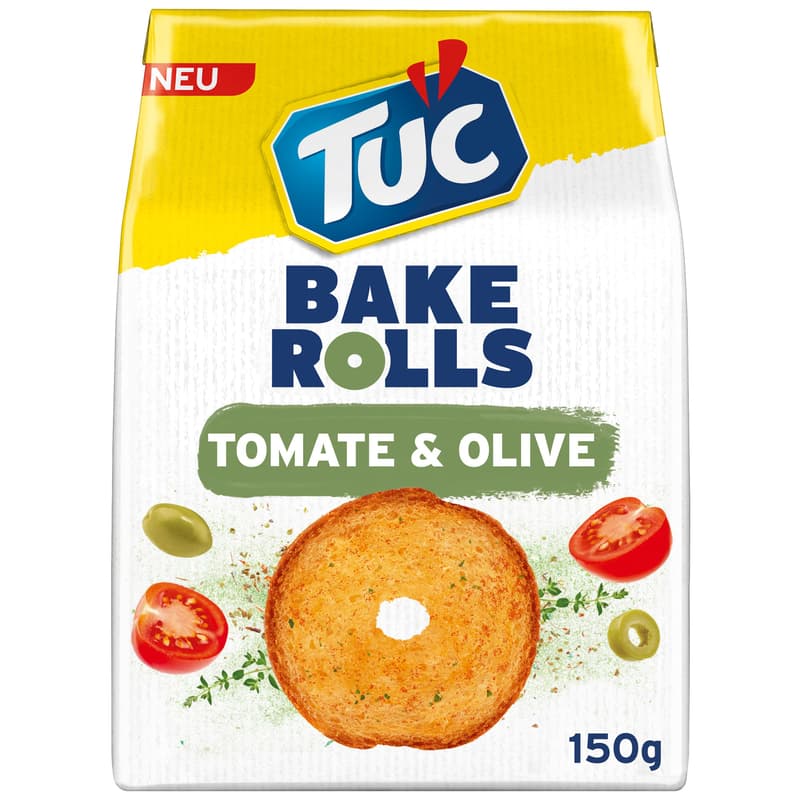 TUC Bake Rolls Tomato & Olive