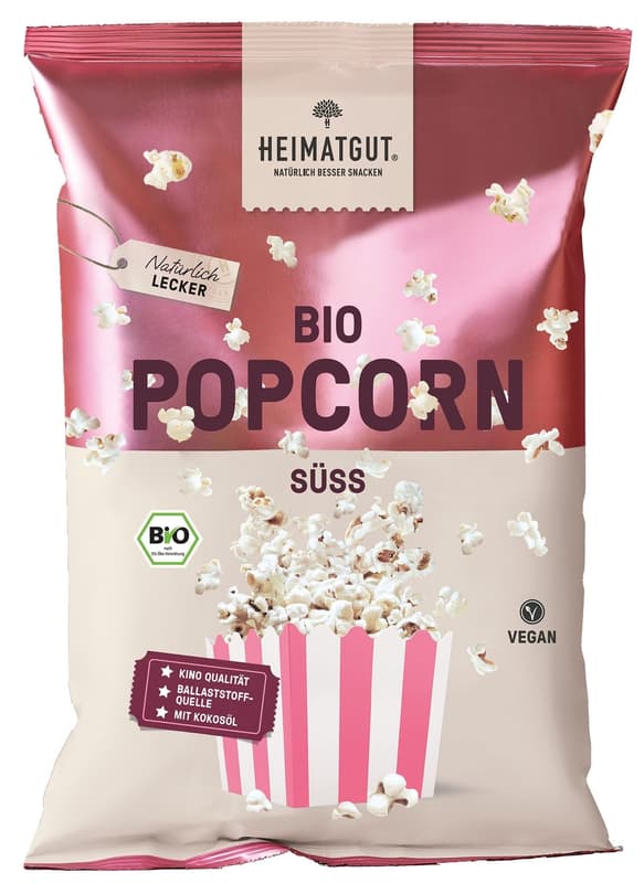 Heimatgut Bio Popcorn Süß