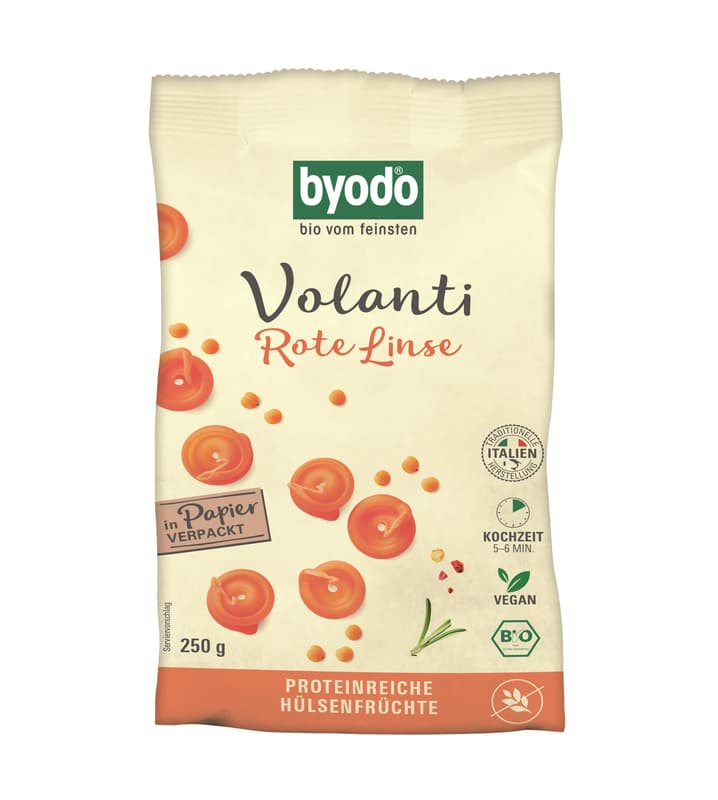 Byodo BIO Volanti rote Linse glutenfrei