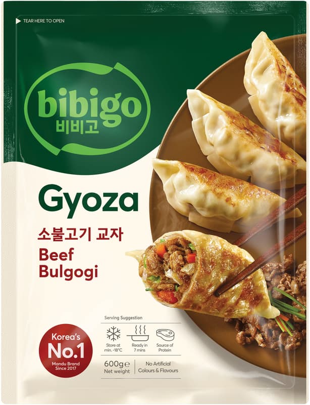 Bibigo Dumpling with beef and vegetables