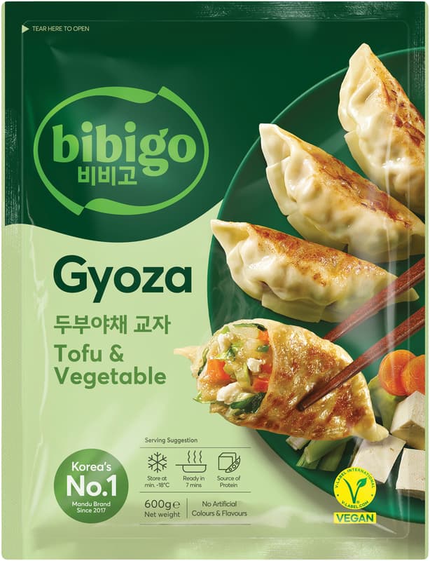 Bibigo Dumpling mit Tofu und Gemüse