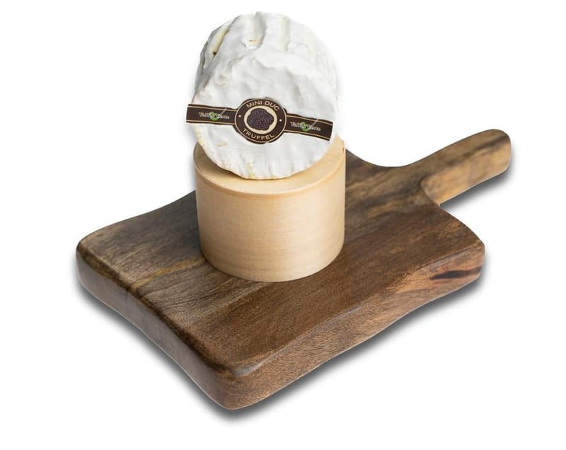 Vallée Verte BIO Mini Duc Französischer Weichkäse mit Trüffel
