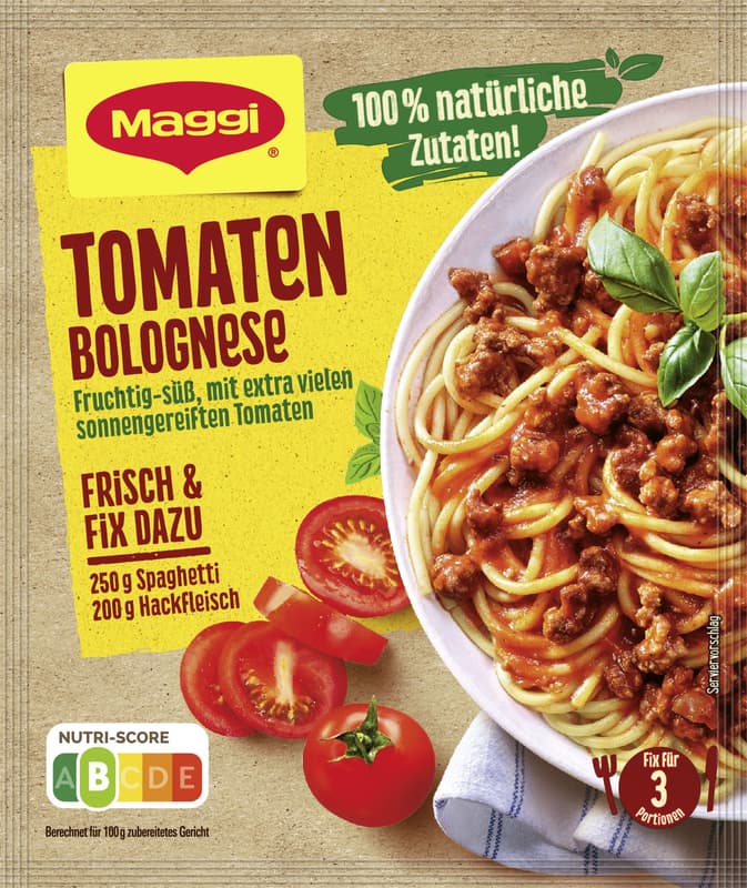 Maggi Fix for Tomato Bolognese