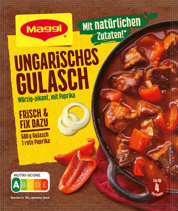 Maggi Fix for Hungarian Goulash