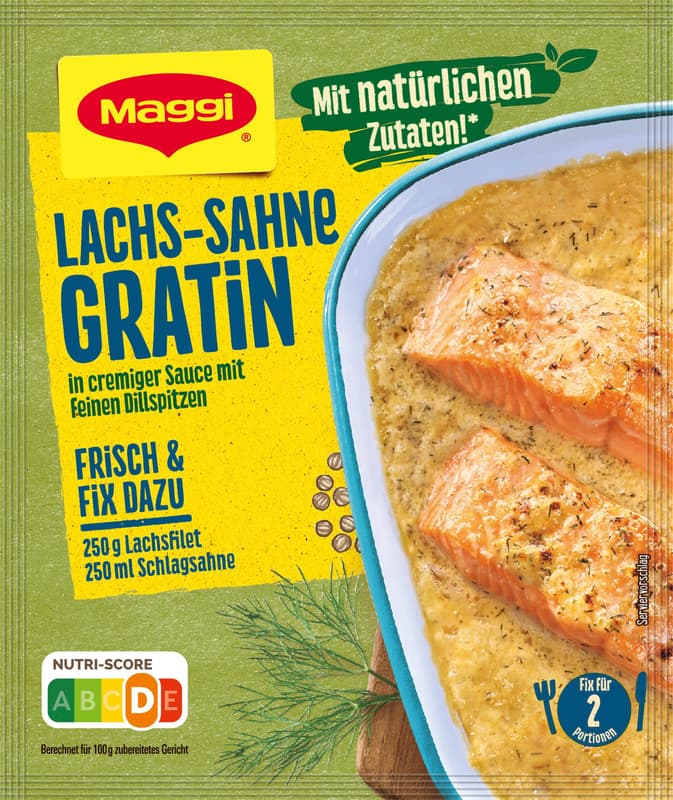 Maggi Fix for Salmon Cream Gratin