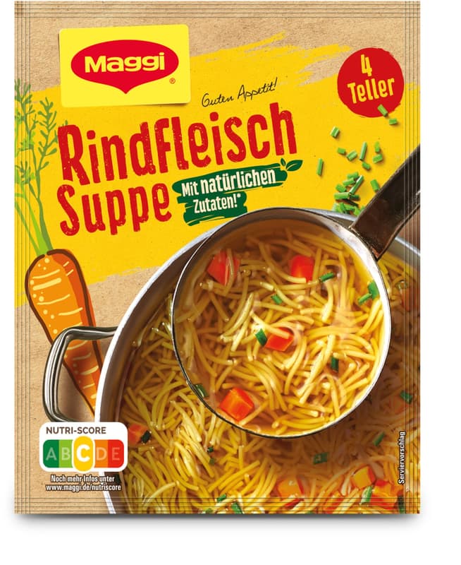 Maggi Guten Appetit Rindfleisch Suppe