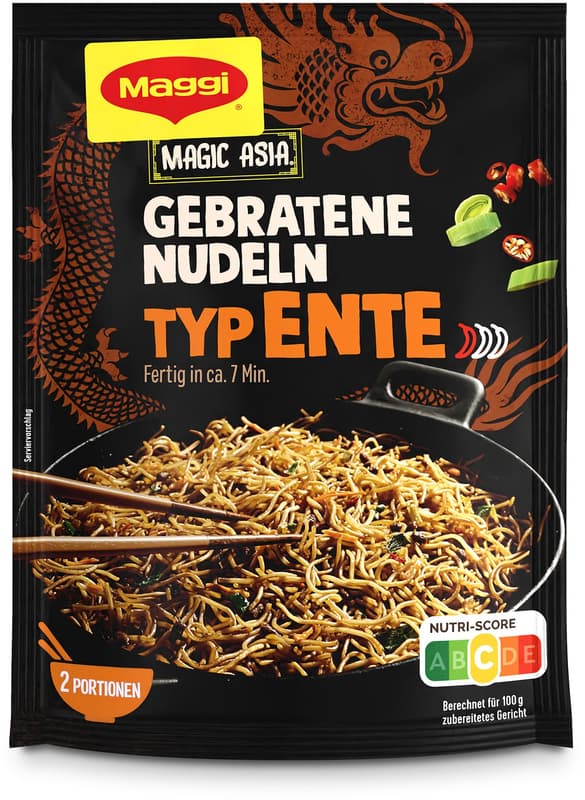 Maggi Magic Asia Gebratene Nudeln Ente