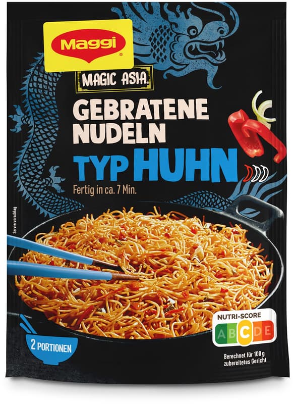 Maggi Magic Asia Gebratene Nudeln Huhn