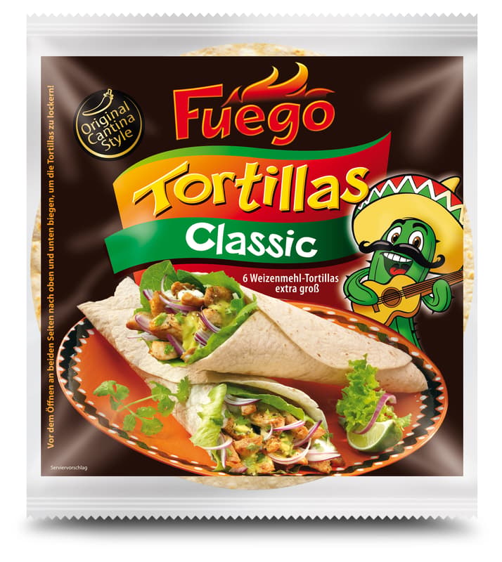 Fuego Tortillas Classic 25cm