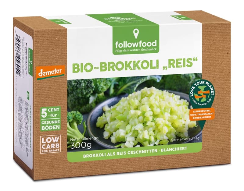 followfood BIO Brokkoli "Reis" Demeter