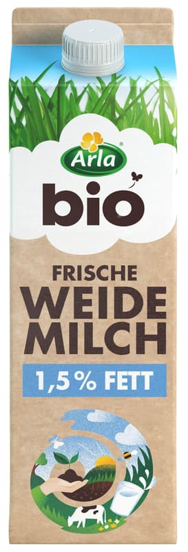 Arla Bio Frische Weidemilch 1,5% Fett