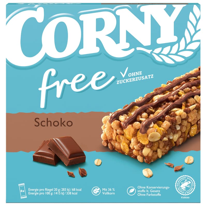 Corny free Schoko