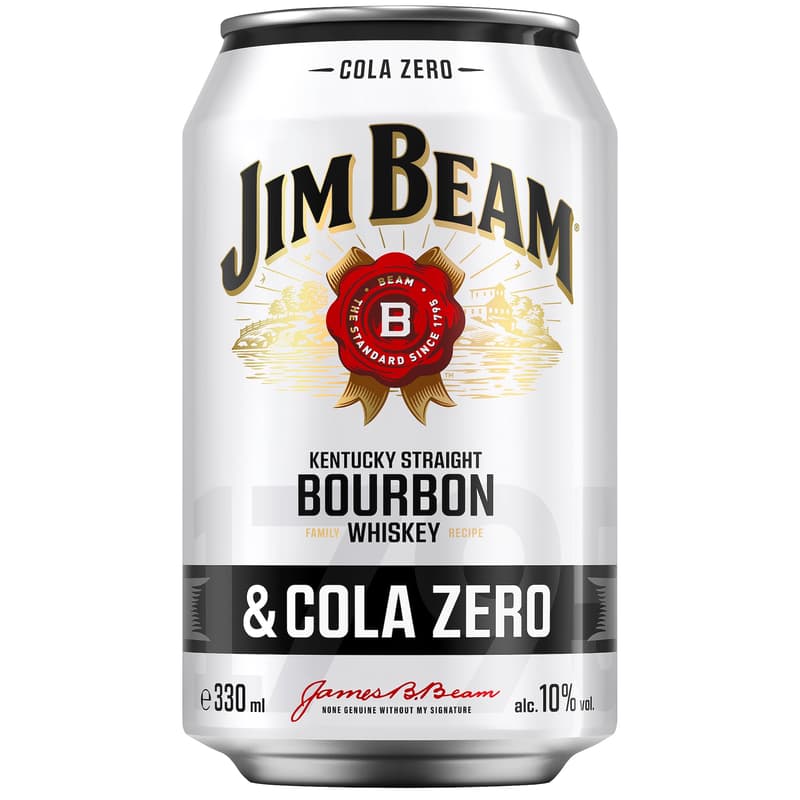 Jim Beam White And Cola Zero Dose (EINWEG)