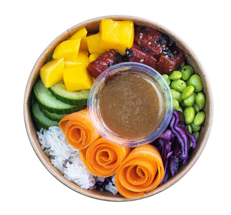 The Green Garden Life’s a beach watermelon rice bowl