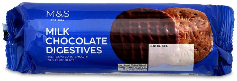 Marks & Spencer Milk Chocolate Digestives