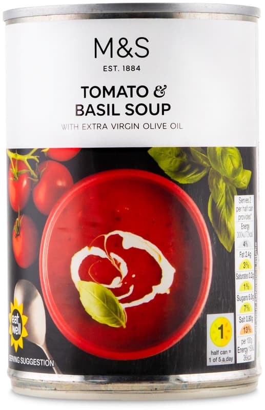 Marks & Spencer Tomato & Basil Soup