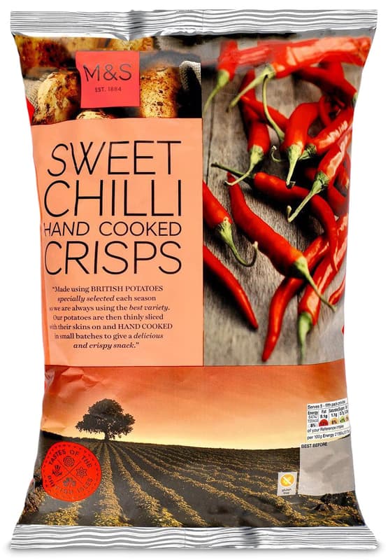 Marks & Spencer Sweet Chilli Crisps
