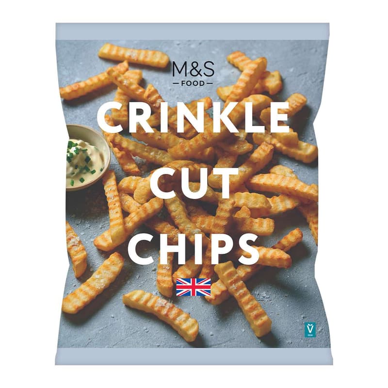 Marks & Spencer Crinkle Cut Chips