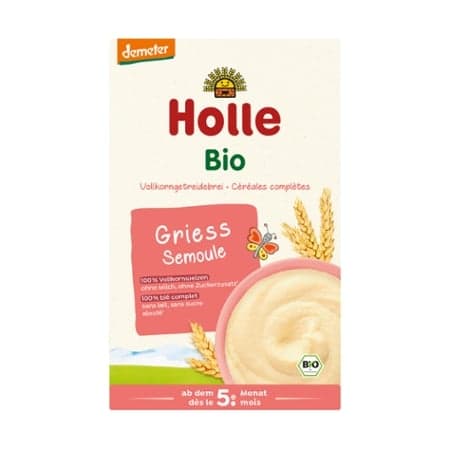 Holle BIO Semolina Whole Grain Porridge
