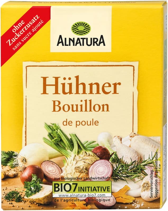 Alnatura BIO Chicken bouillon cubes