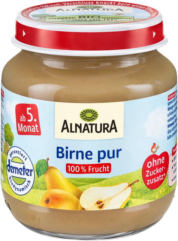 Alnatura BIO Pure pear 100% fruit