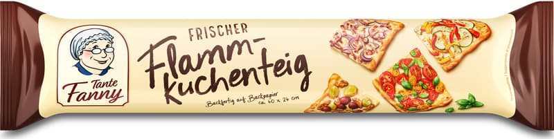 Aunt Fanny tarte flambée dough